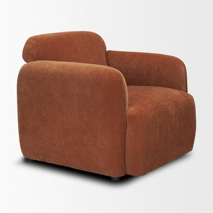 Mercana Saga Textured Fabric Club Chair