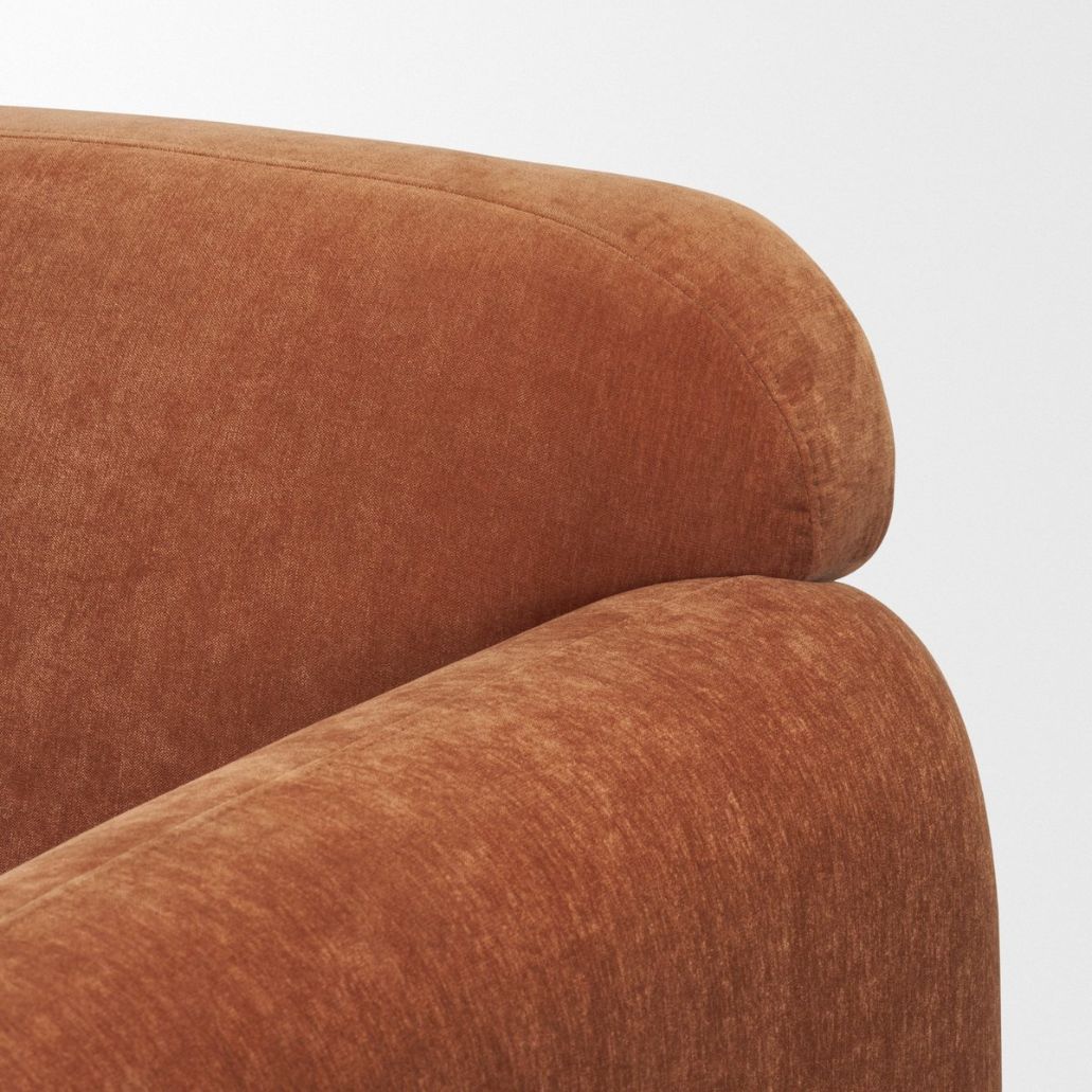 Mercana Saga Textured Fabric Club Chair