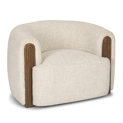 Mercana Kornelia Fabric Barrel Club Chair
