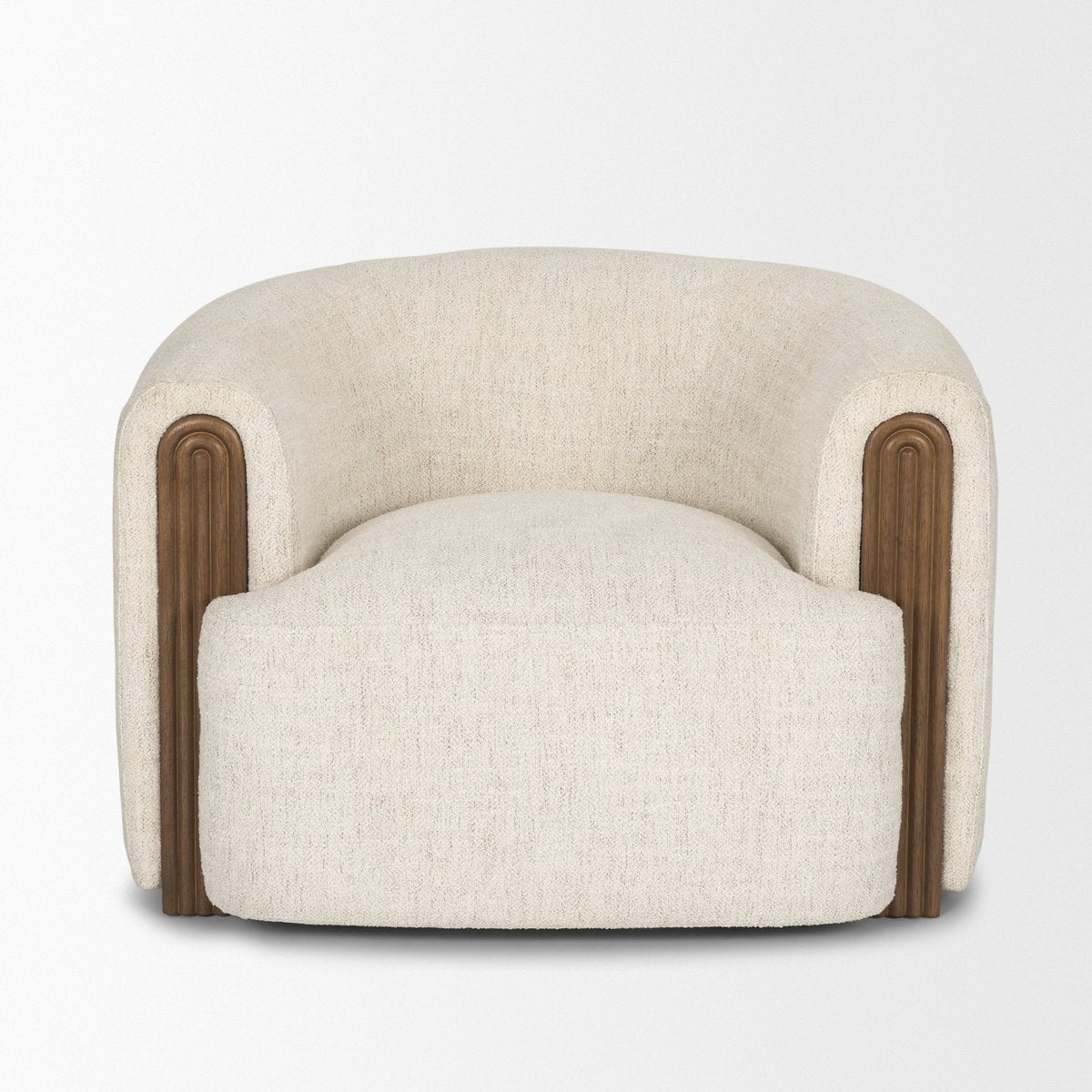 Mercana Kornelia Fabric Barrel Club Chair