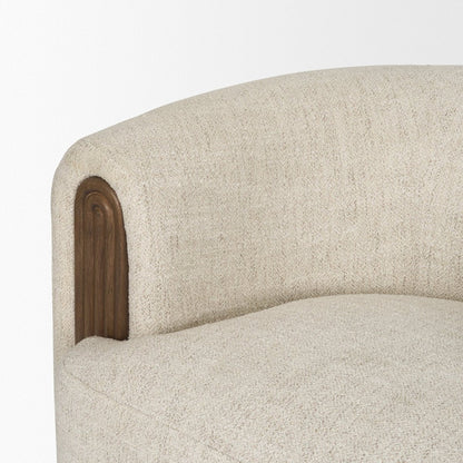 Mercana Kornelia Fabric Barrel Club Chair