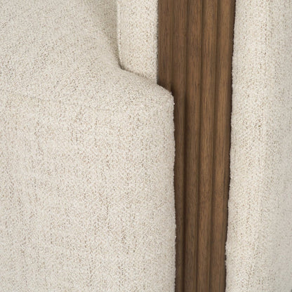 Mercana Kornelia Fabric Barrel Club Chair