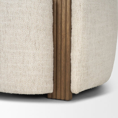 Mercana Kornelia Fabric Barrel Club Chair
