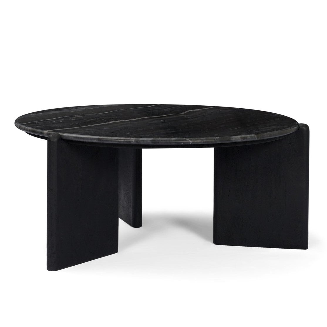 Mercana Rumer Marble Top Round Coffee Table