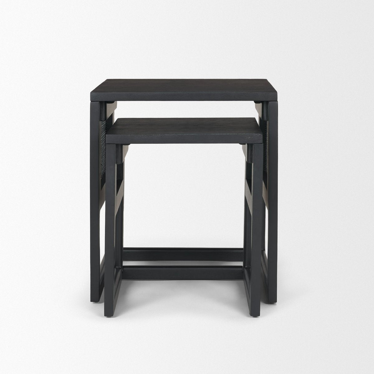 Mercana Grier Wooden Nesting Accent Table (Set of 2)