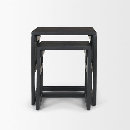 Mercana Grier Wooden Nesting Accent Table (Set of 2)