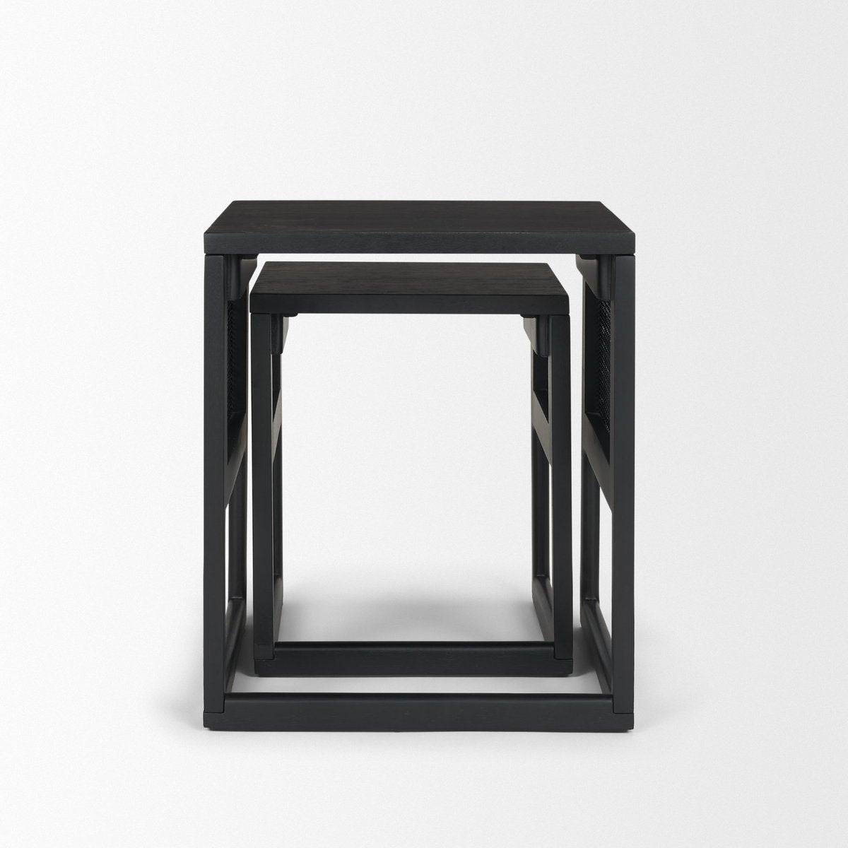 Mercana Grier Wooden Nesting Accent Table (Set of 2)