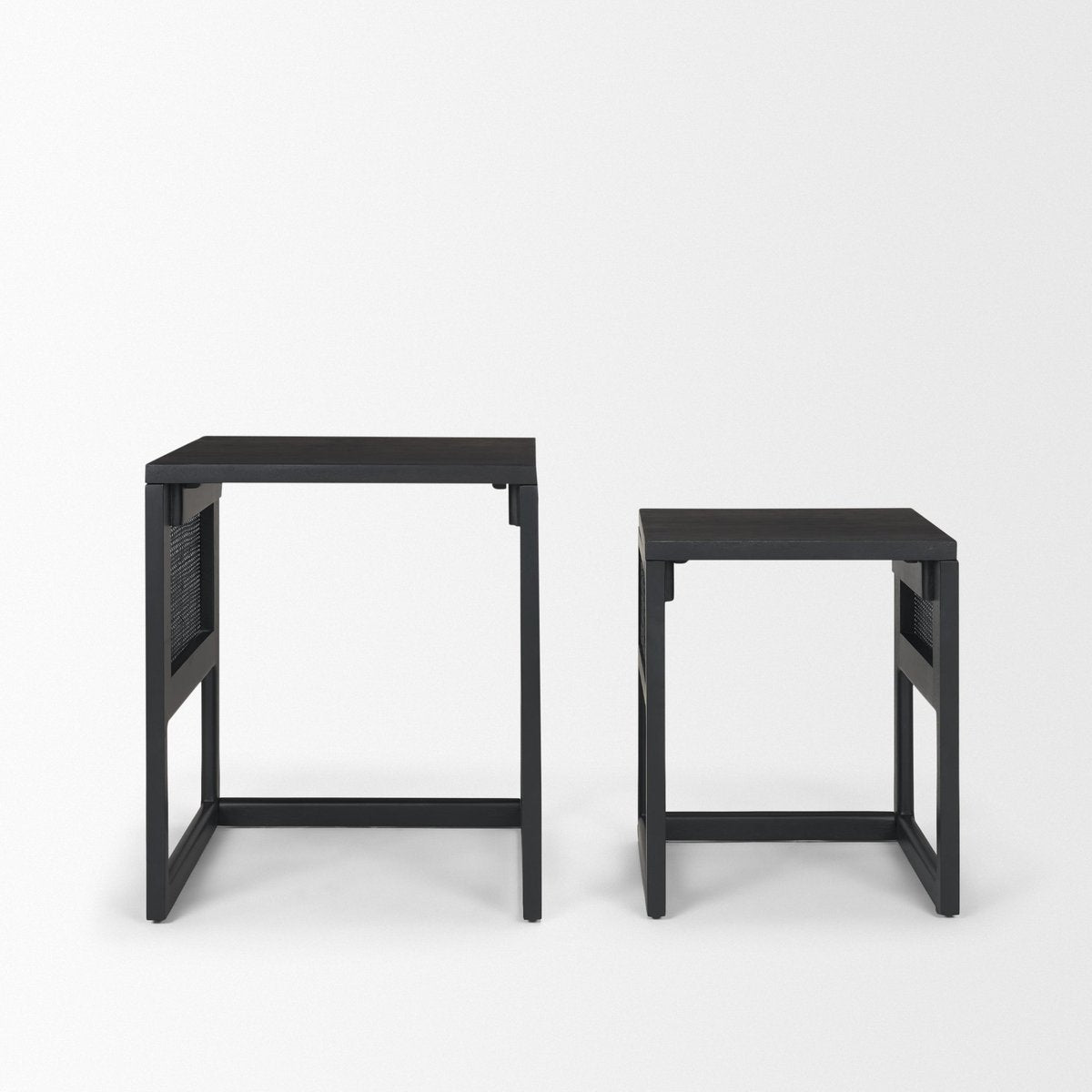 Mercana Grier Wooden Nesting Accent Table (Set of 2)