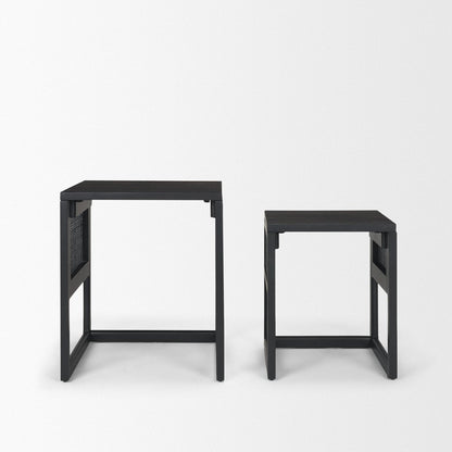 Mercana Grier Wooden Nesting Accent Table (Set of 2)