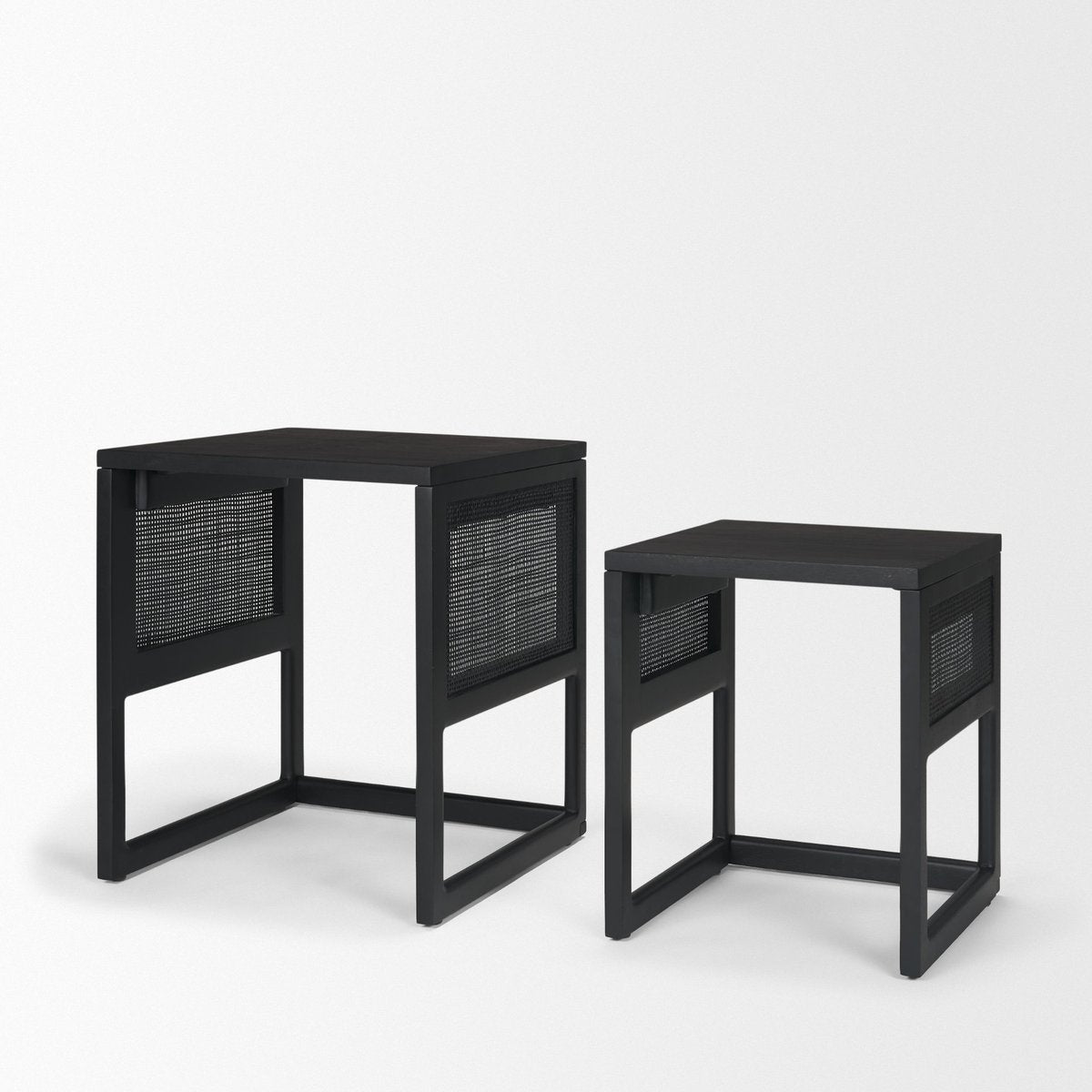 Mercana Grier Wooden Nesting Accent Table (Set of 2)