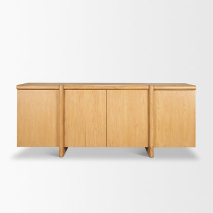 Mercana Rowan Four Doors Wood Sideboard