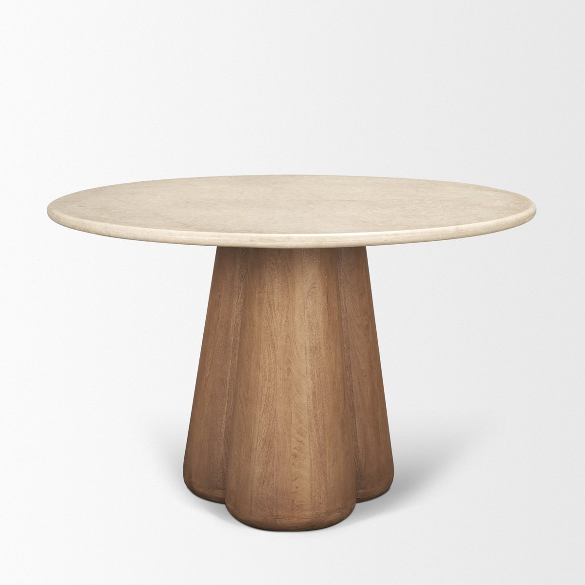 Mercana Marilyn Marble Top Round Dining Table