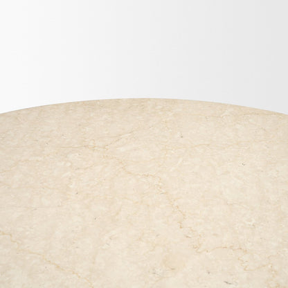 Mercana Marilyn Marble Top Round Dining Table