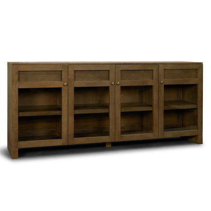 Mercana Suri Three Drawers Wood Sideboard