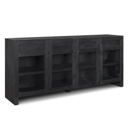 Mercana Suri Three Drawers Wood Sideboard