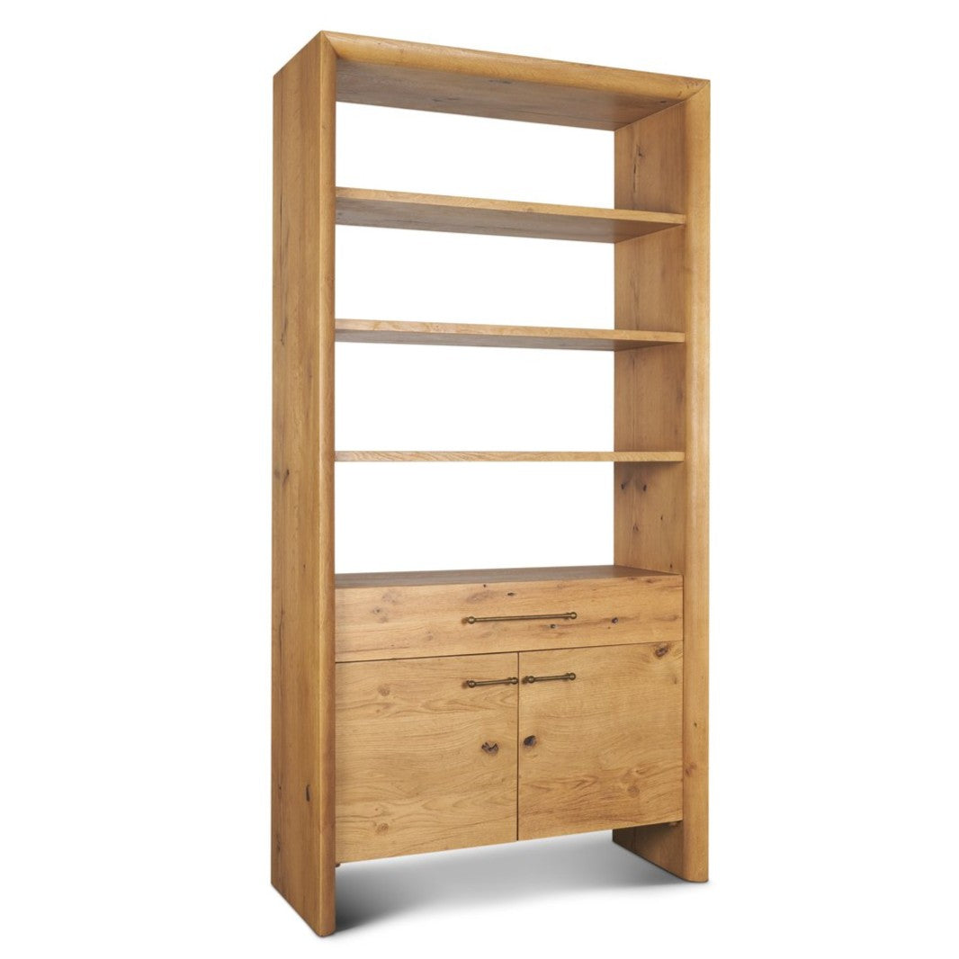 Mercana Belford Two Doors Wooden Shelving Unit