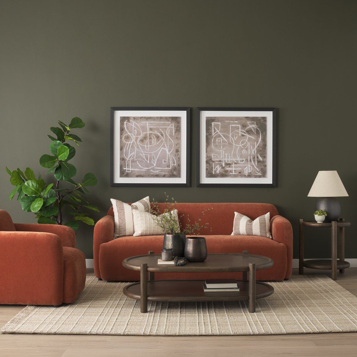 Mercana Saga Textured Fabric Club Chair