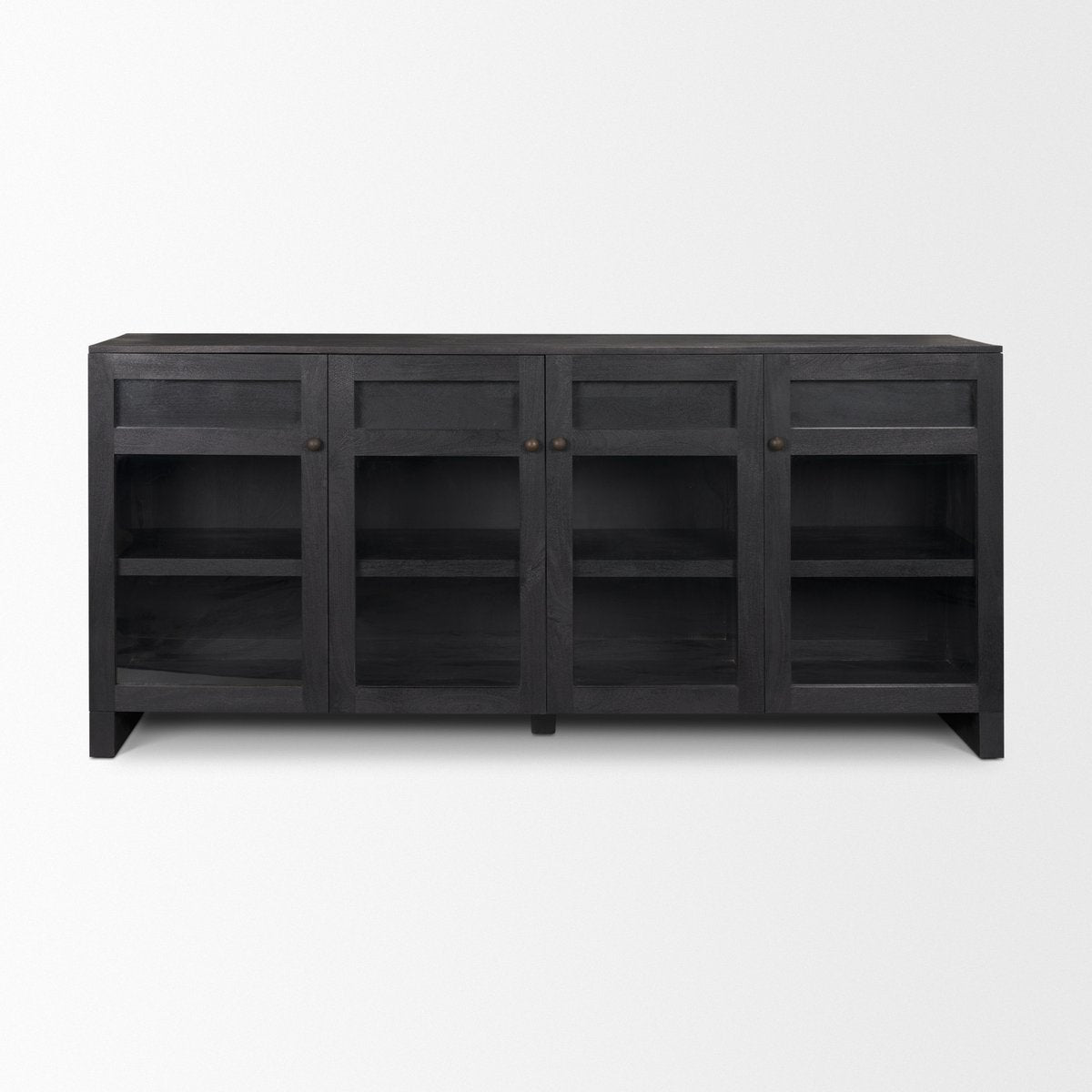 Mercana Suri Three Drawers Wood Sideboard