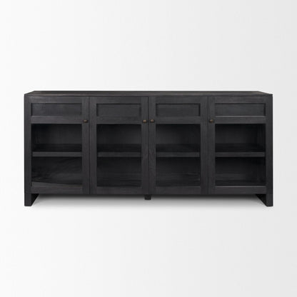 Mercana Suri Three Drawers Wood Sideboard