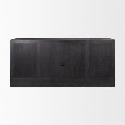 Mercana Suri Three Drawers Wood Sideboard