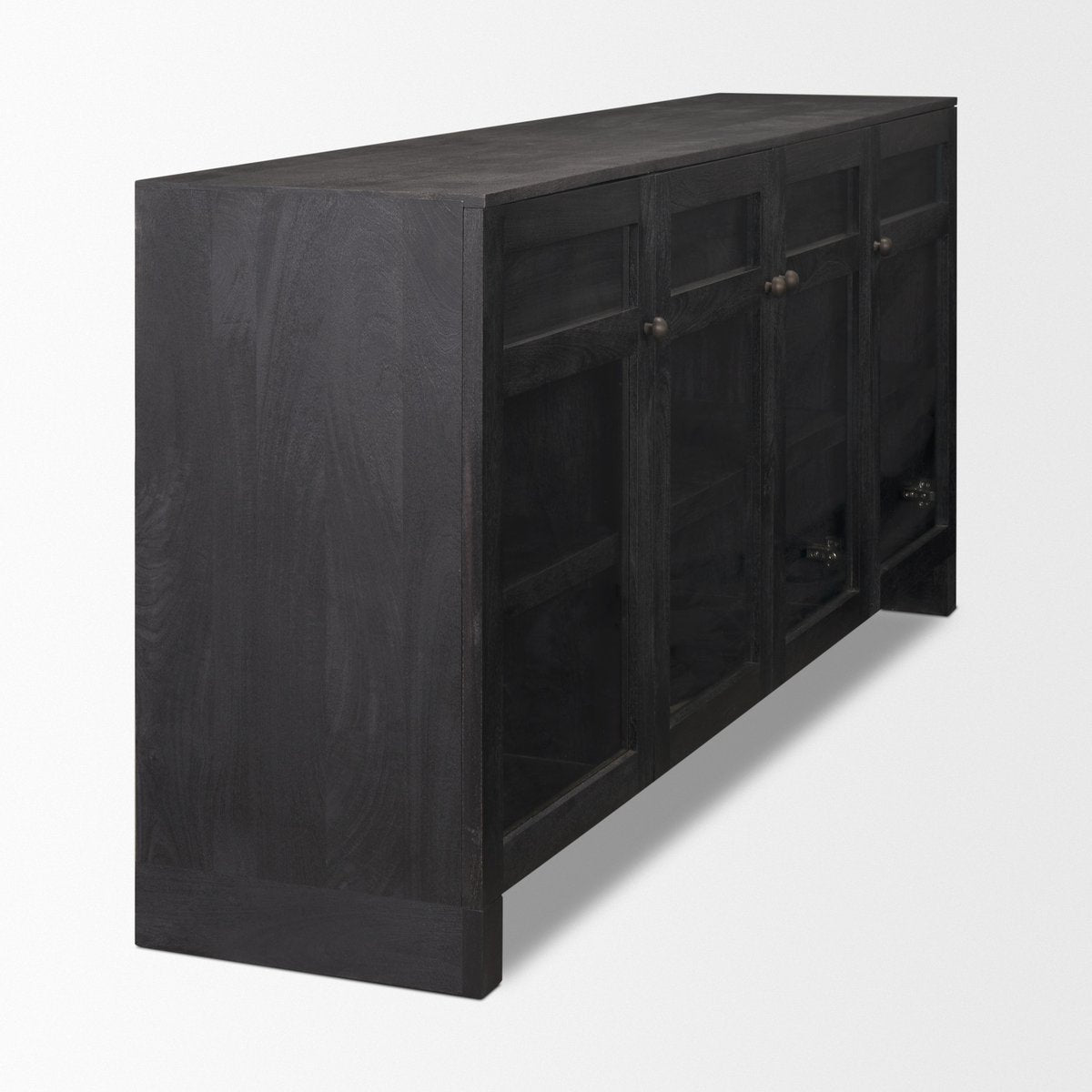 Mercana Suri Three Drawers Wood Sideboard