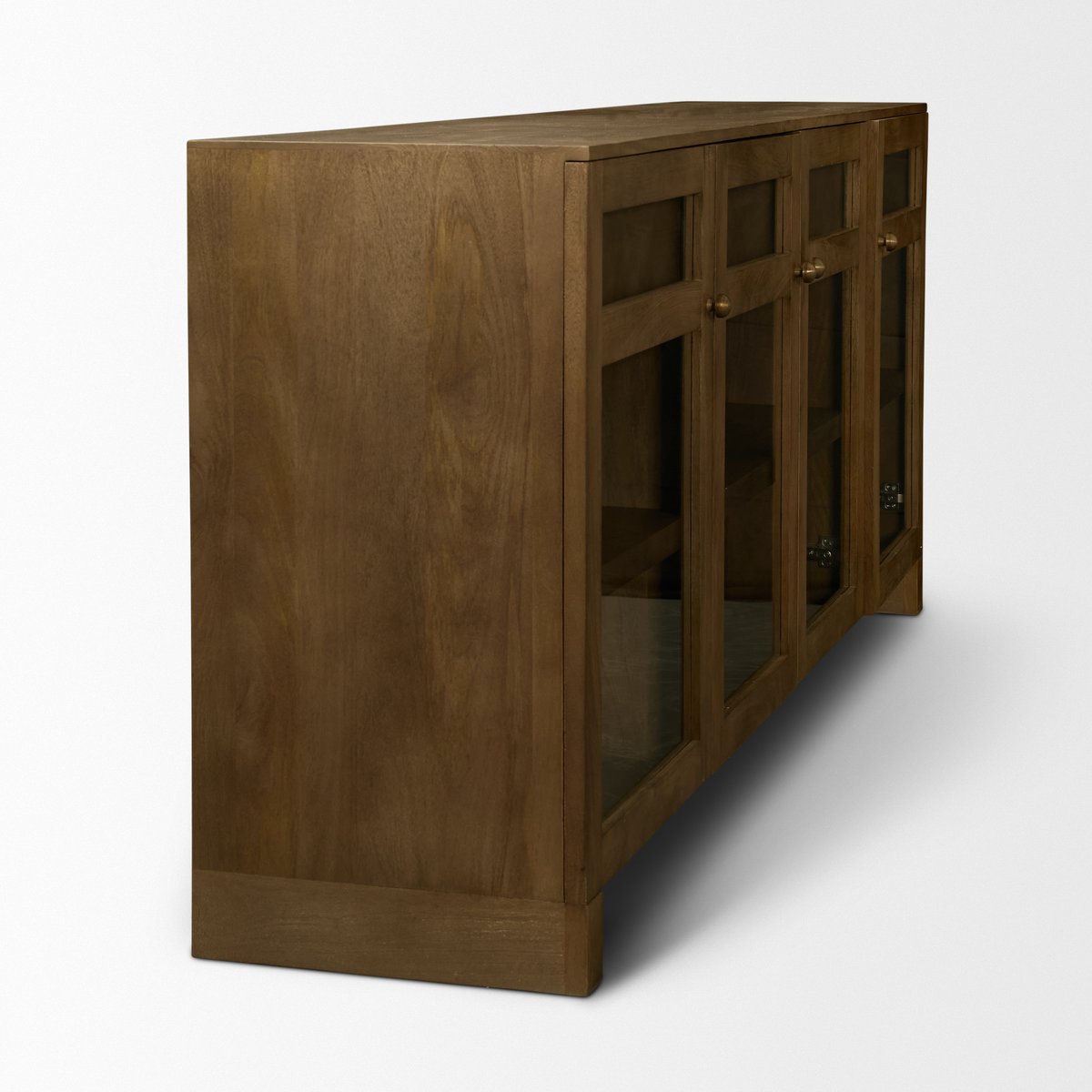 Mercana Suri Three Drawers Wood Sideboard