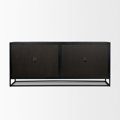 Mercana Sloan Four Doors Wood Sideboard