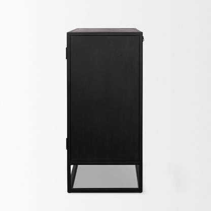 Mercana Sloan Two Doors Wood Accent Cabinet