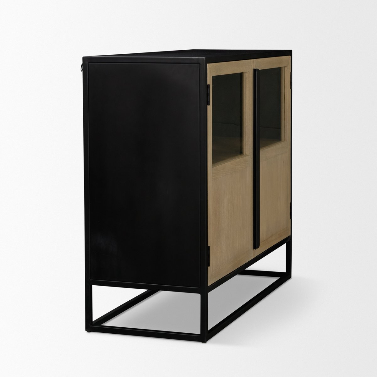 Mercana Sloan Two Doors Wood Accent Cabinet