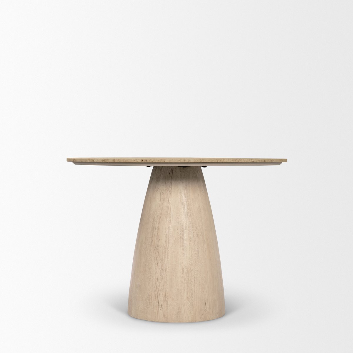 Mercana Allyson Marble Top Round Dining Table