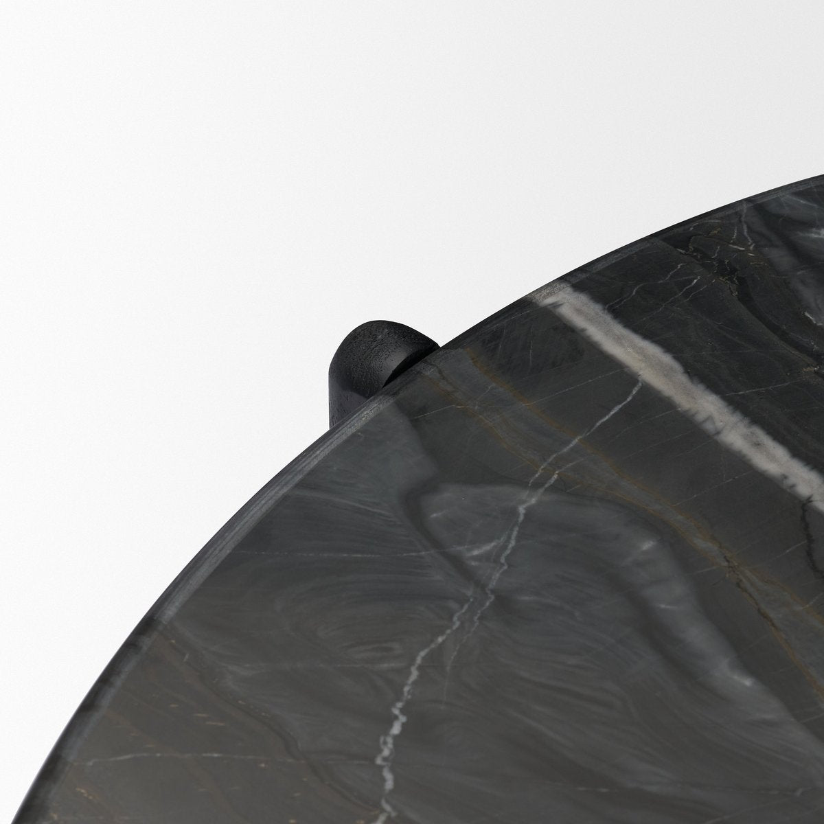 Mercana Rumer Marble Top Round Coffee Table