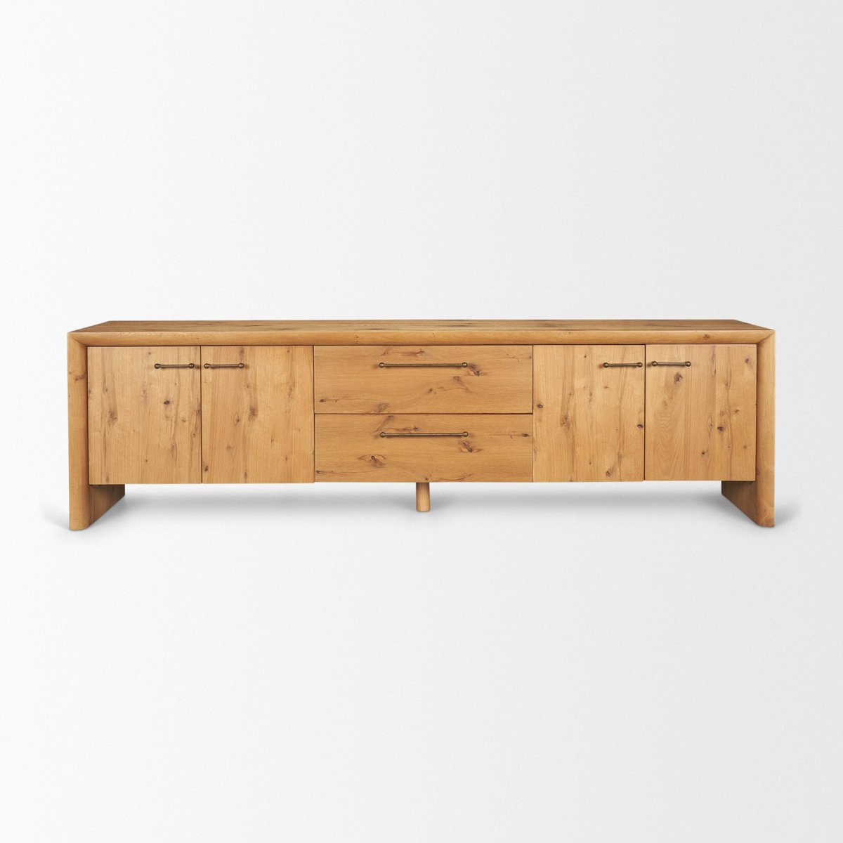 Mercana Belford Four Doors Wooden Media Console