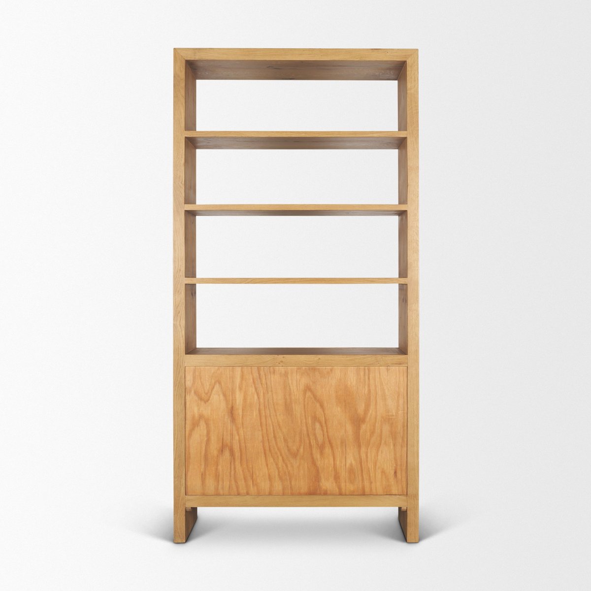 Mercana Belford Two Doors Wooden Shelving Unit
