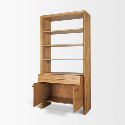 Mercana Belford Two Doors Wooden Shelving Unit
