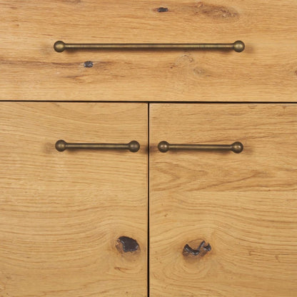 Mercana Belford Two Doors Wooden Shelving Unit