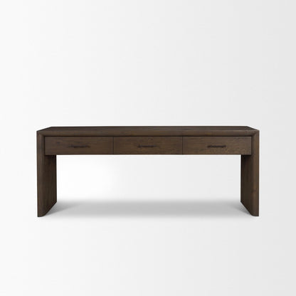 Mercana Belford Three Drawers Wooden Console Table