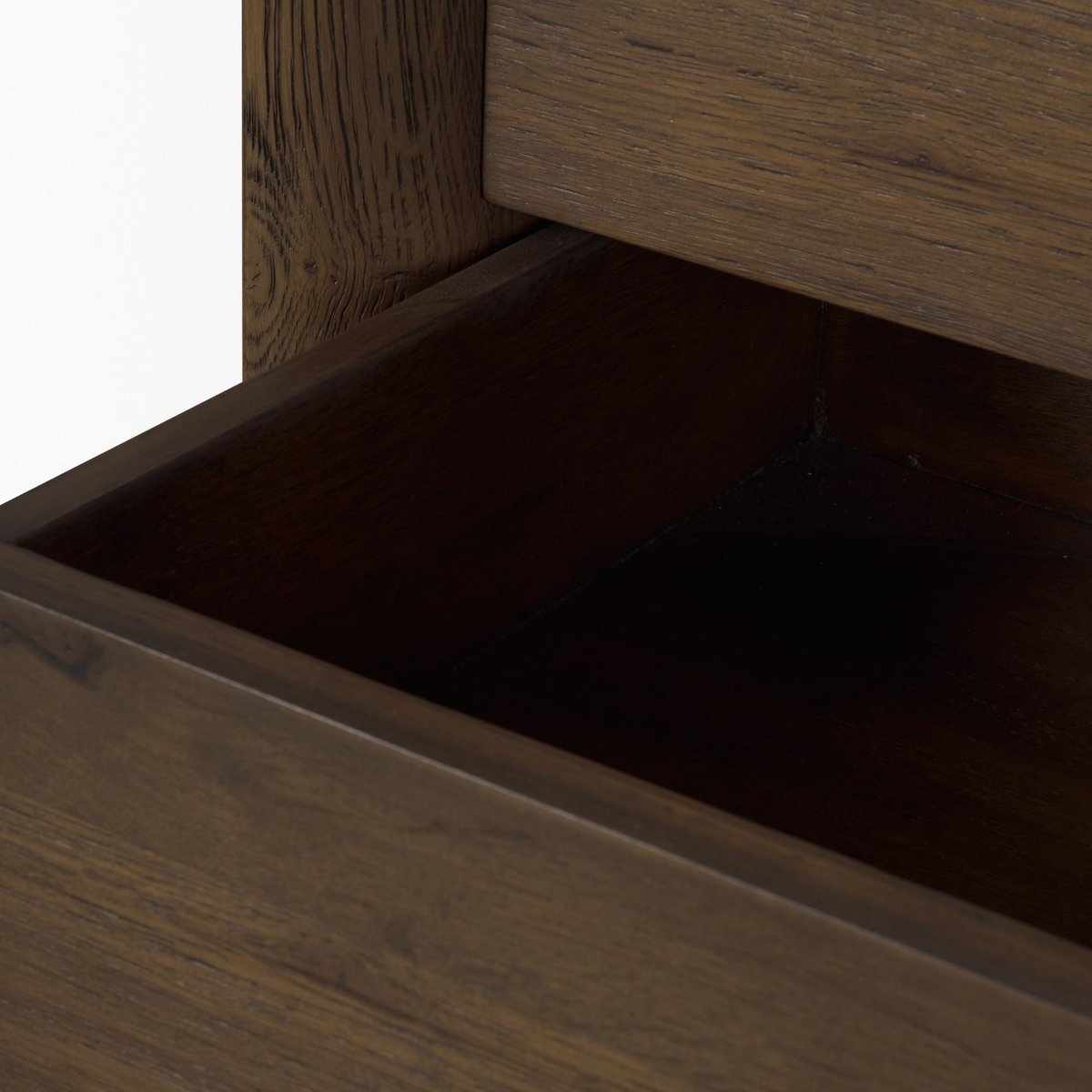 Mercana Belford Three Drawers Wooden Nightstand