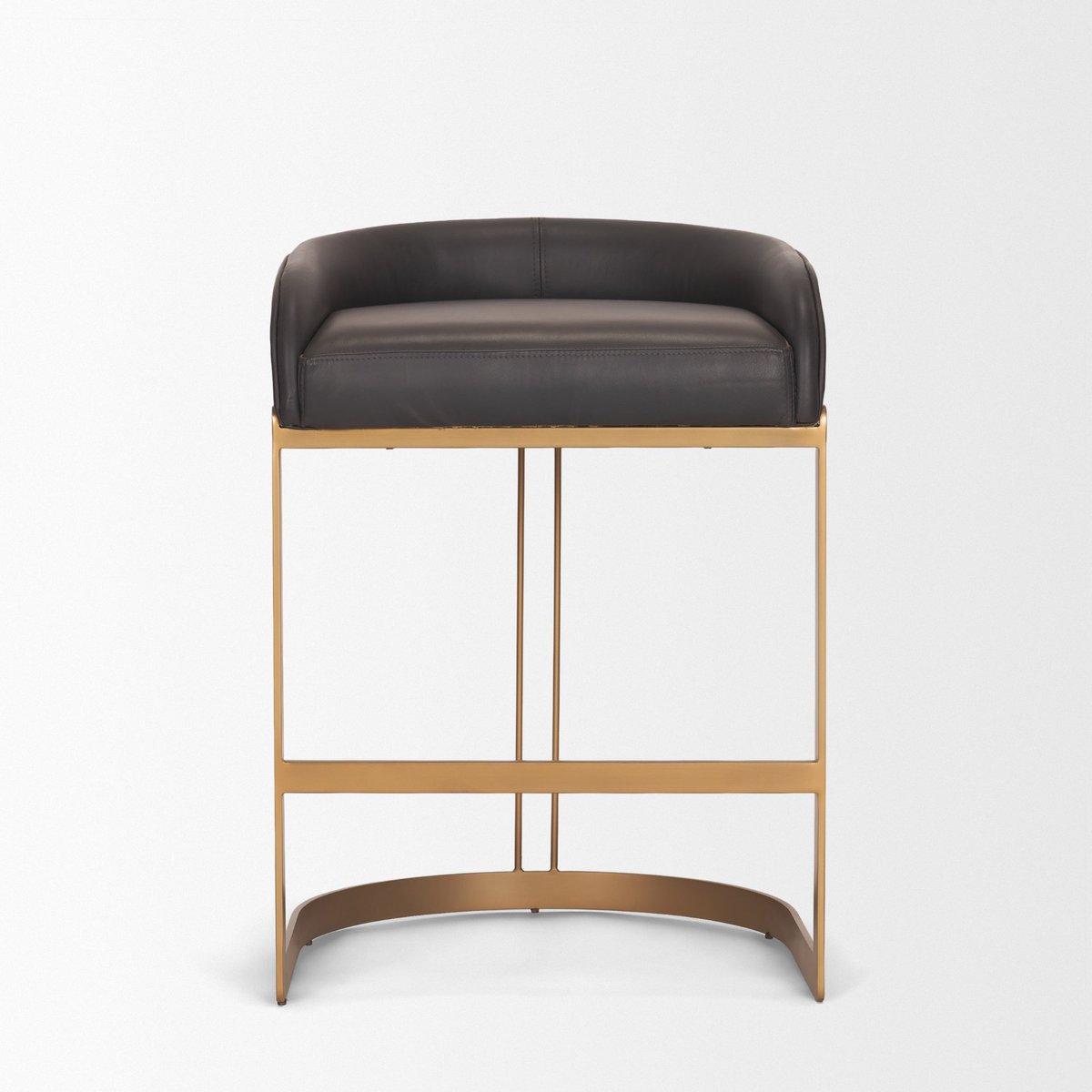 Mercana Hollyfield Leather Seat Counter Stool