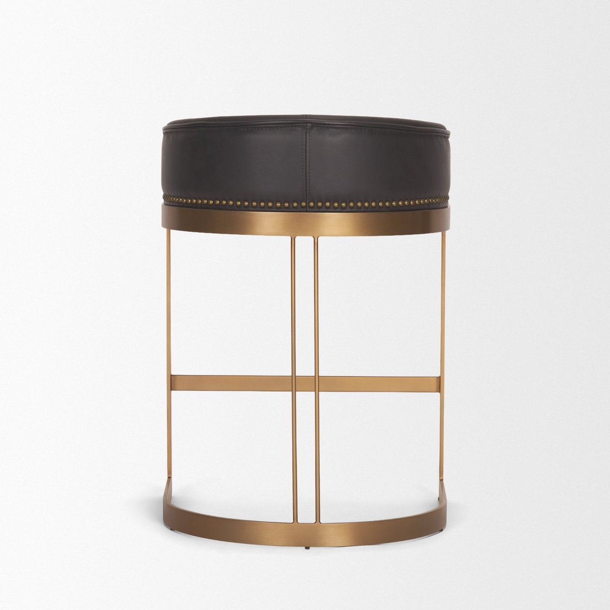 Mercana Hollyfield Leather Seat Counter Stool