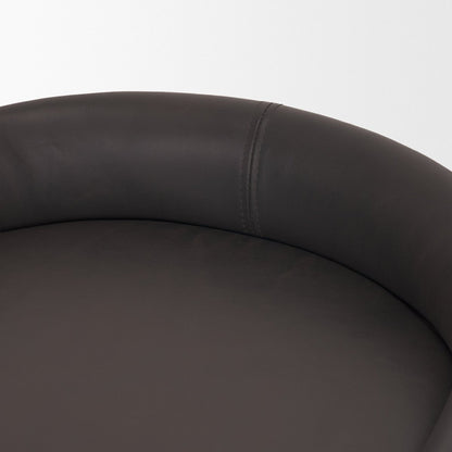 Mercana Hollyfield Leather Seat Counter Stool