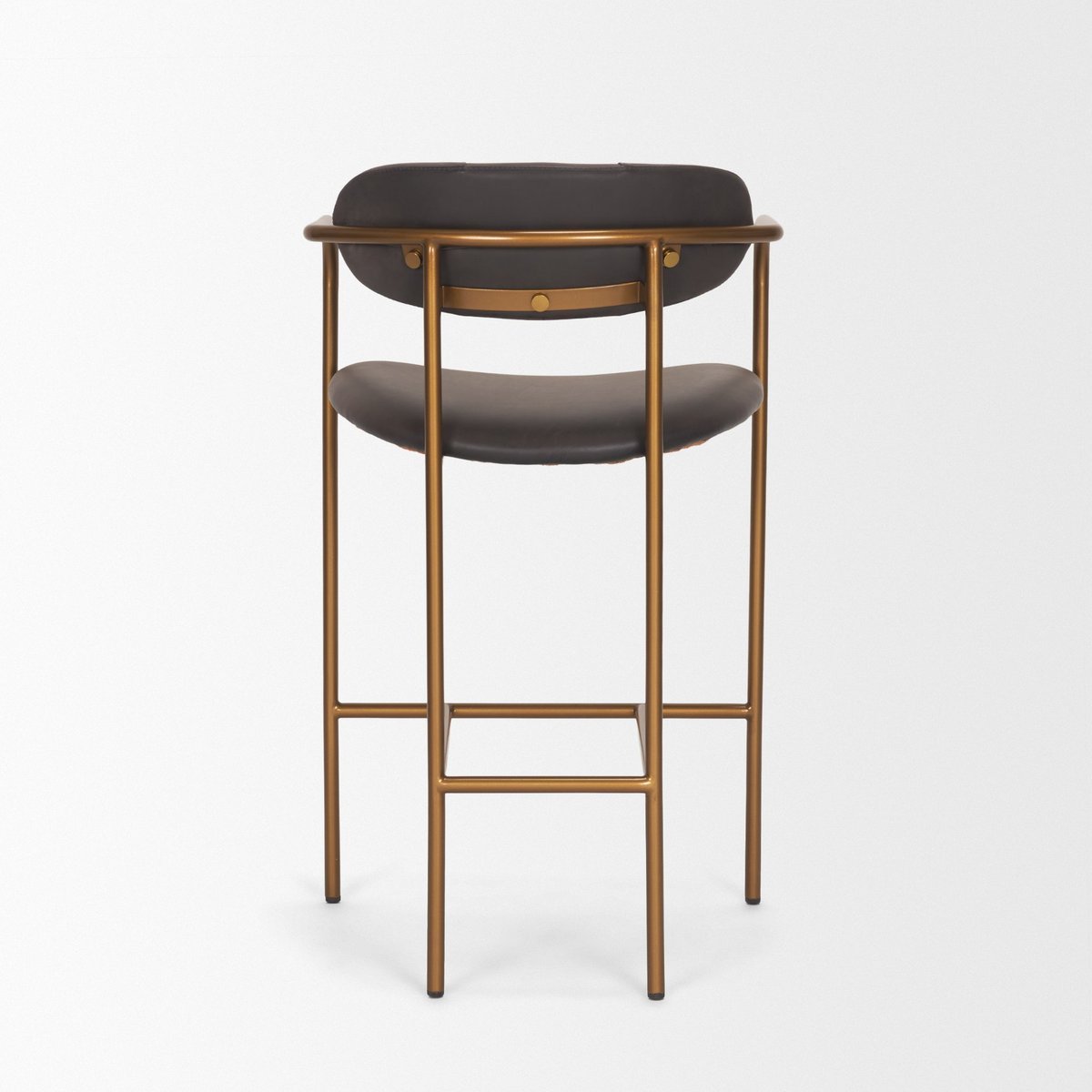 Mercana Parker Leather Seat Counter Stool 2PC