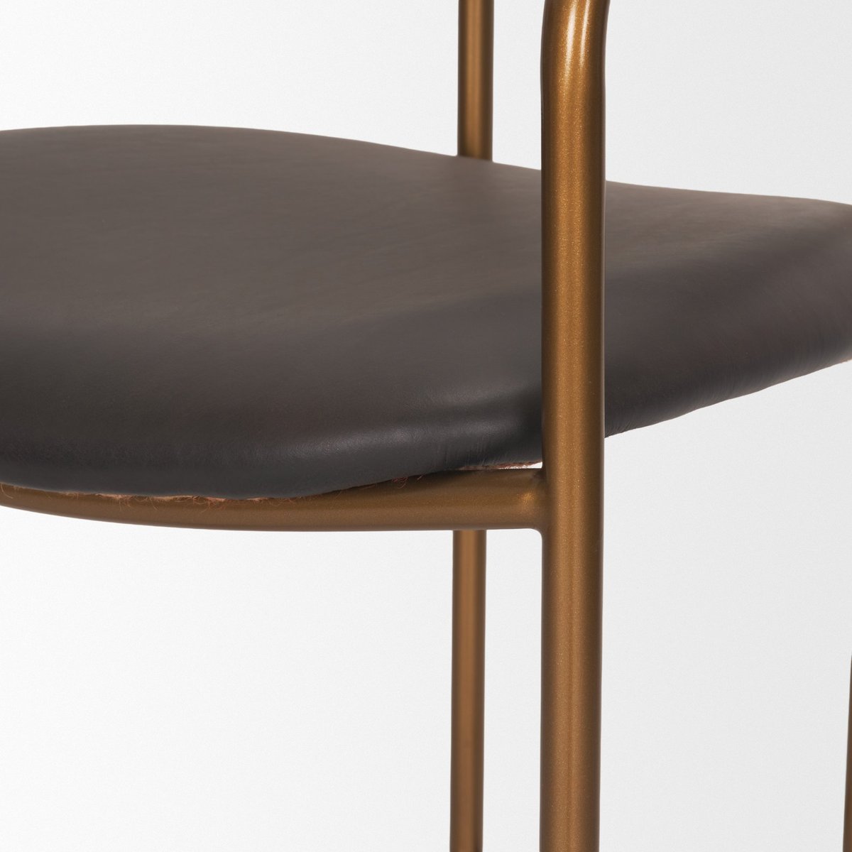 Mercana Parker Leather Seat Counter Stool 2PC