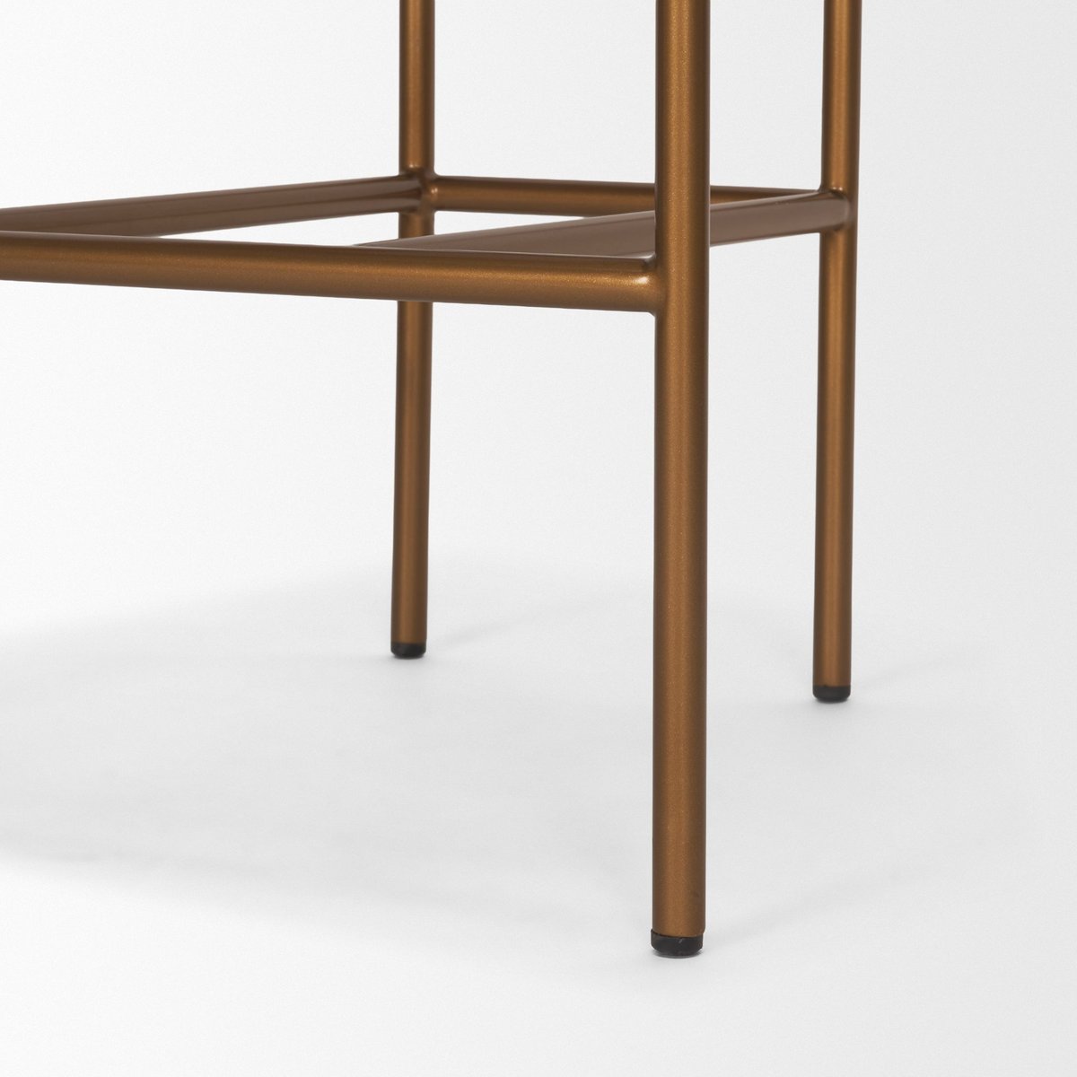 Mercana Parker Leather Seat Counter Stool 2PC