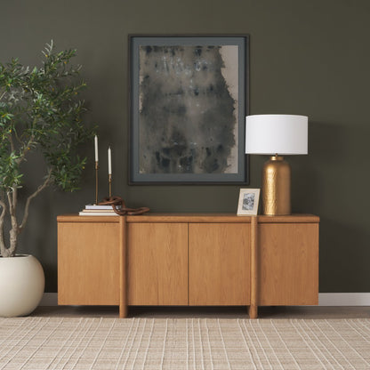 Mercana Rowan Four Doors Wood Sideboard