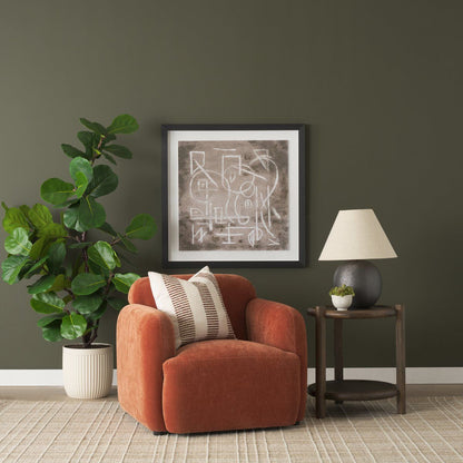 Mercana Saga Textured Fabric Club Chair