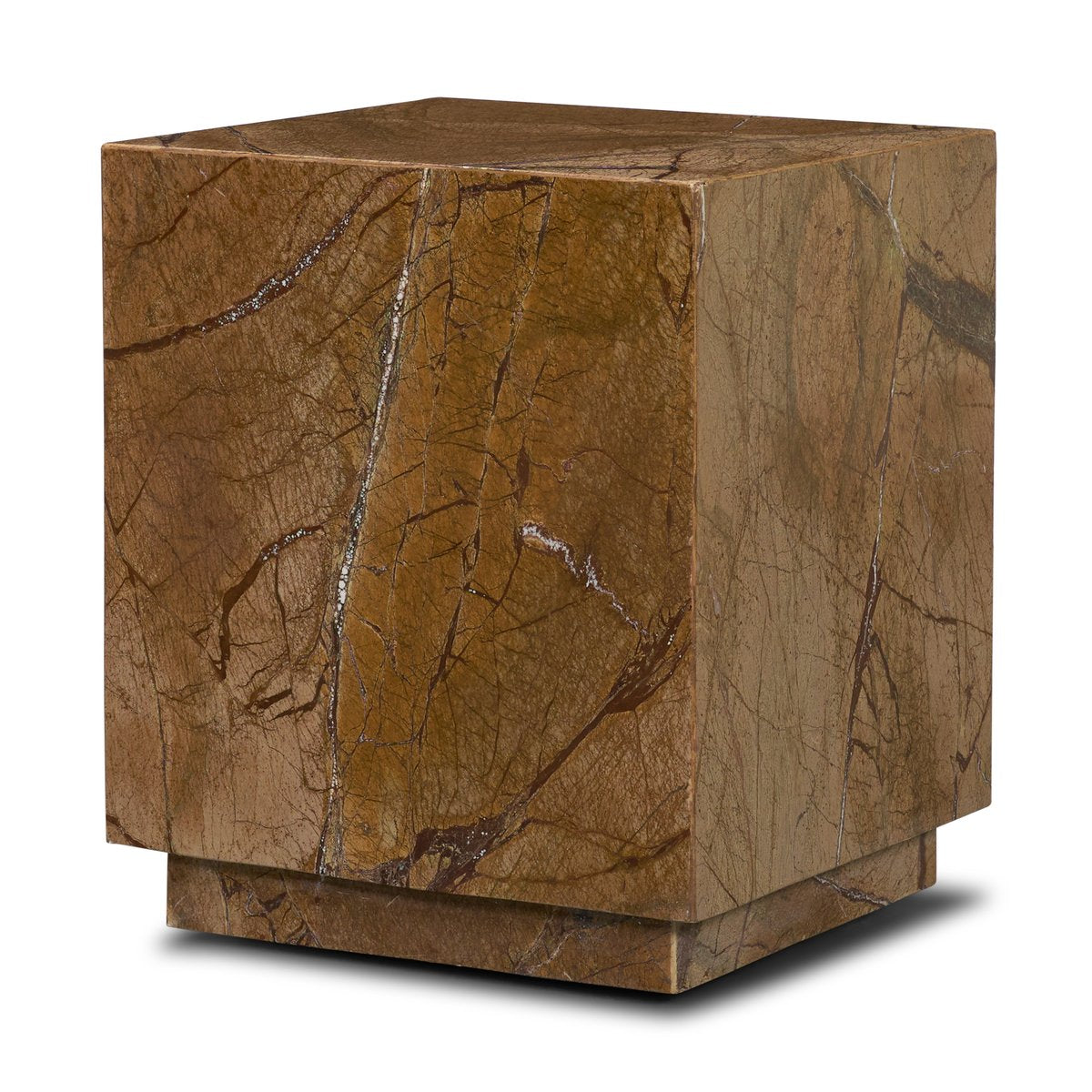 Mercana Matteo Solid Marble Square Side Table