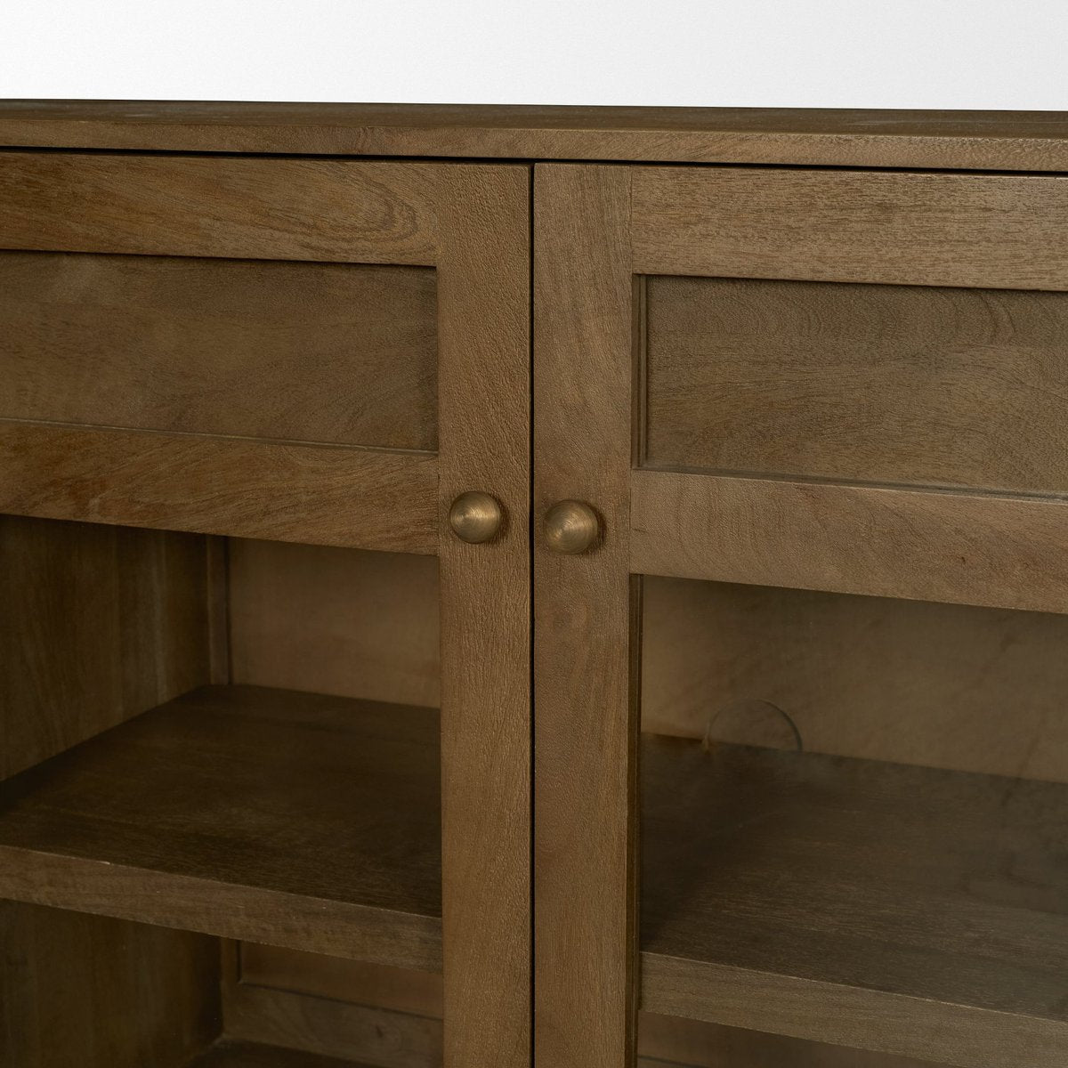 Mercana Suri Three Drawers Wood Sideboard