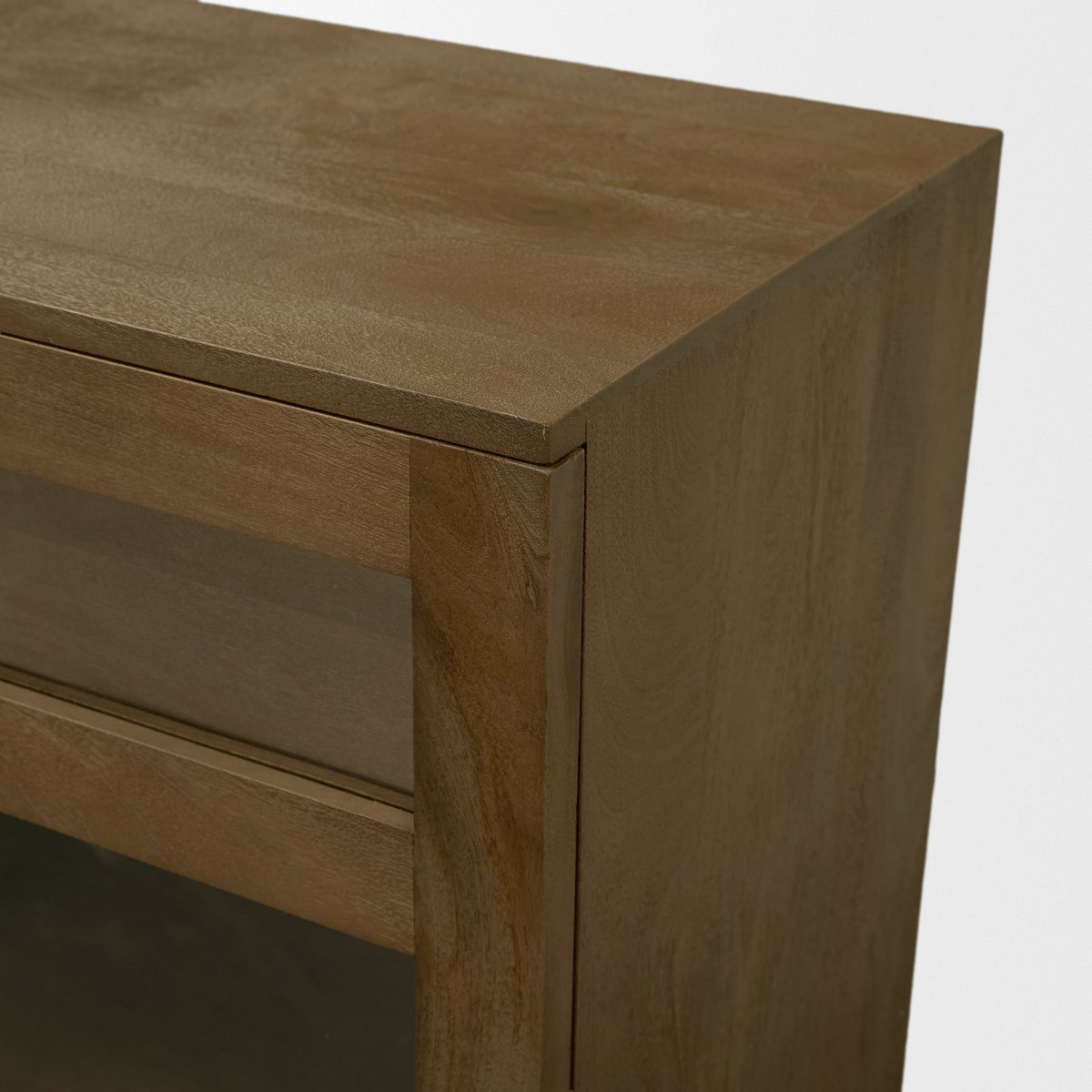 Mercana Suri Three Drawers Wood Sideboard