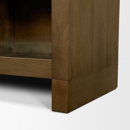 Mercana Suri Three Drawers Wood Sideboard