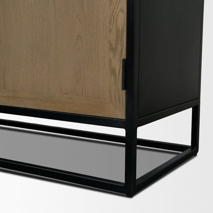 Mercana Sloan Four Doors Wood Sideboard